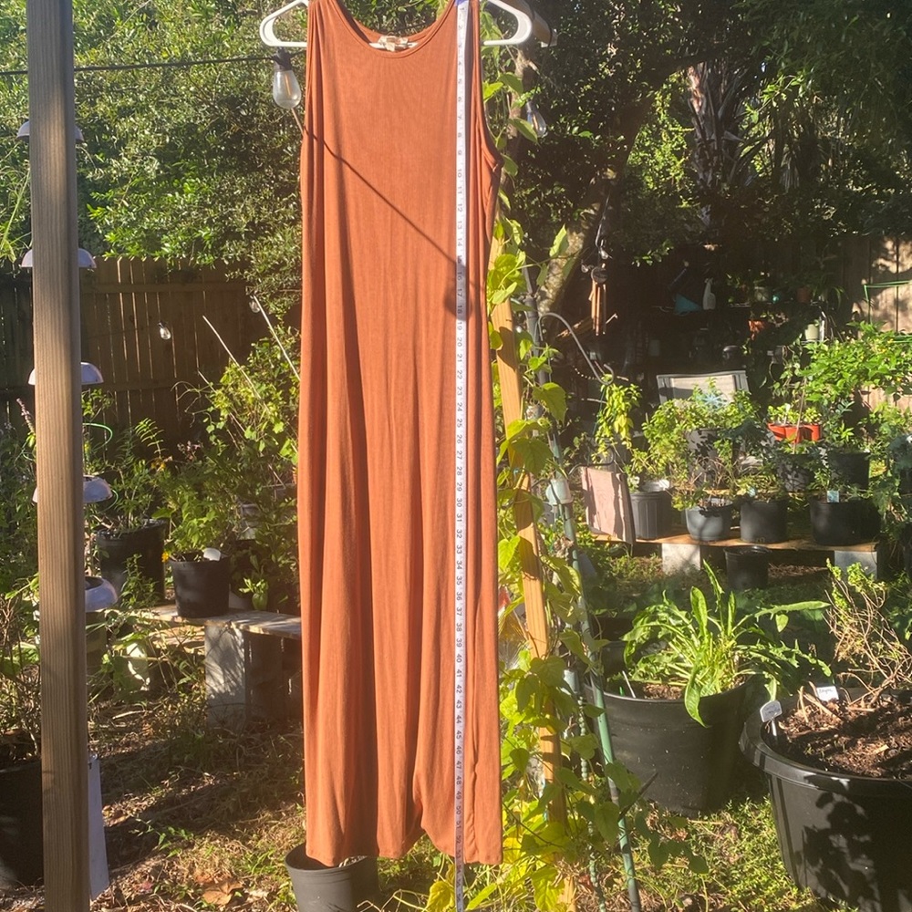 SYM burnt orange maxi